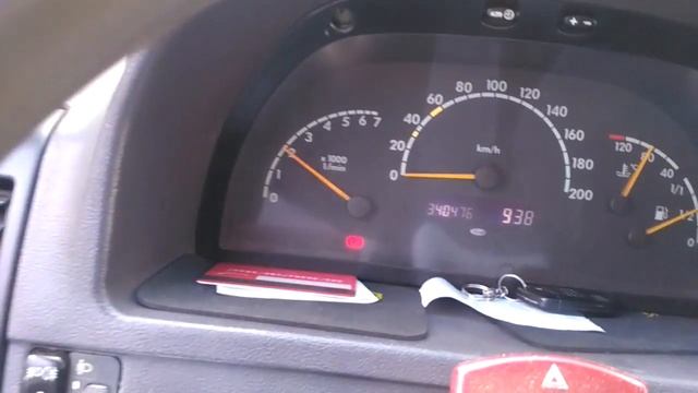 Работа двигателя  Vito 638 (Вито) 2.2 CDI