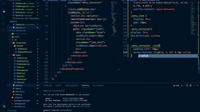 how to create sidebar in react JS dashboard sidebar responsive sidebar navbar react router v6 part смотреть онлайн