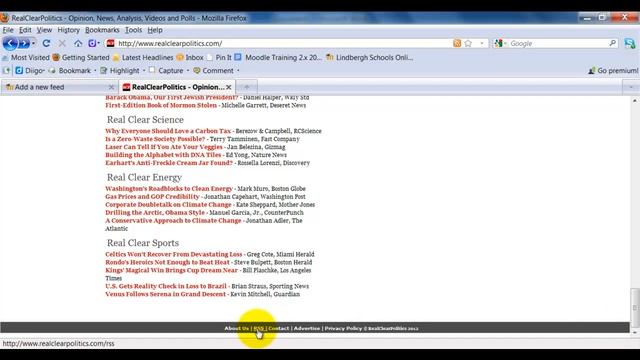 Moodle 2 Remote RSS Feed Block смотреть онлайн