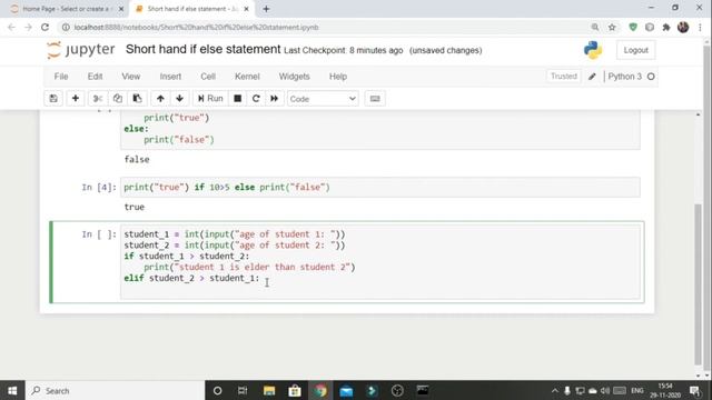 Shorthand If-Else statement in Python | Python tutorial in hindi #25 смотреть онлайн
