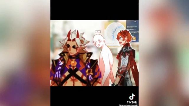 Подборка мемов про Genshin Impact 5# TIKTOK