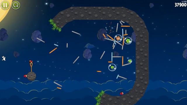 Angry Birds Space Chapter 1 Level 26 смотреть онлайн