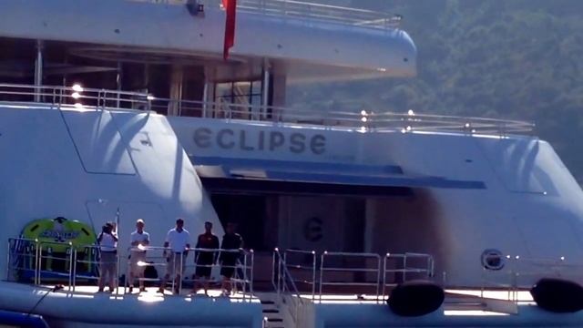 Мармарис 2013. Яхта Абрамовича Eclipse. смотреть онлайн