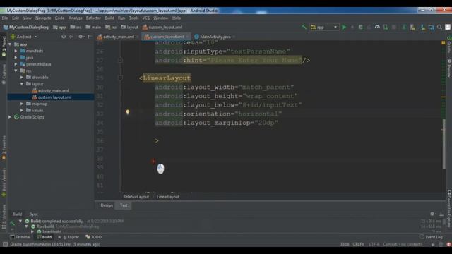 Android Studio | Create Custom Fragment Dialog | Fragment Dialog смотреть онлайн