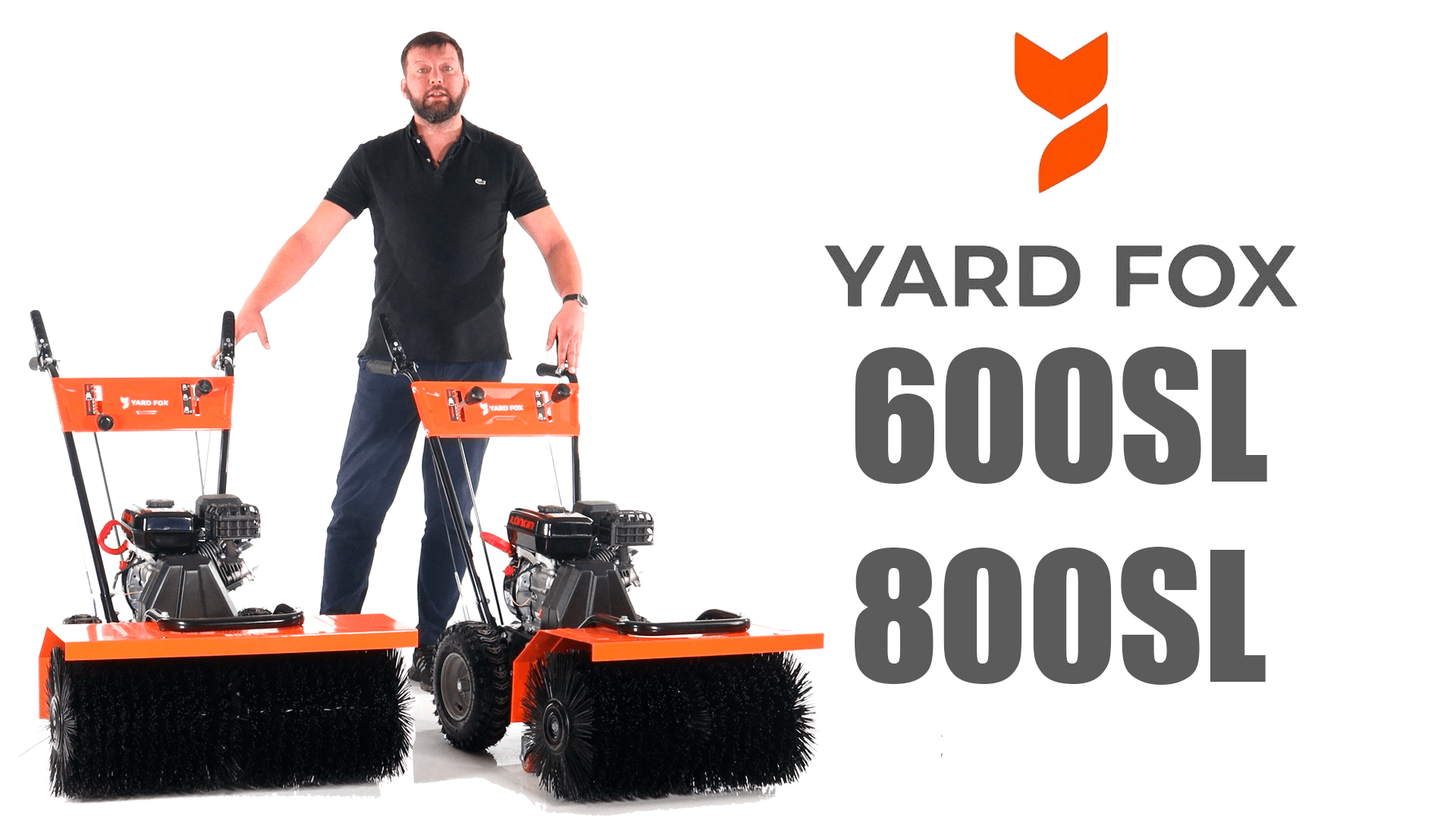 Обзор и сравнение на подметальные машины Yard Fox 600SL и 800SL смотреть онлайн