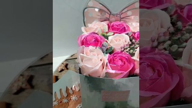 Букет из мыльных роз "от всего сердца" смотреть онлайн