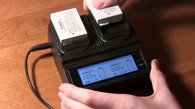 XTG Dual Battery Charger For Canon LP-E8 смотреть онлайн