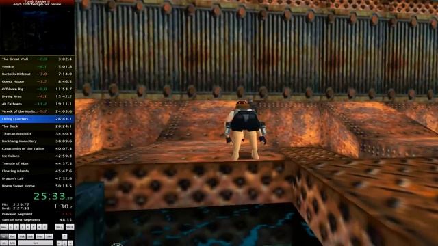 Tomb Raider 2 Any% Glitched SS Speedrun 49:52 RTA (Outdated) смотреть онлайн