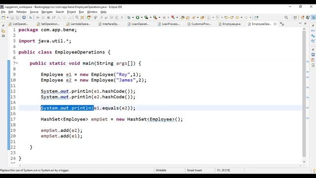 HashCode and Equals in Java Collections !Java tutorials for beginners !Java interview preparations смотреть онлайн