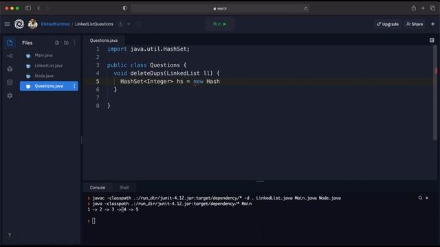 15 - CrackingLinkedListInterviewQuestions 002 Solution Remove Dups смотреть онлайн