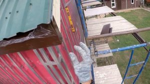 Монтаж Лобовой планки Качественный монтаж J Фаски Монтаж Лобовой планки под желоб водостоной систем