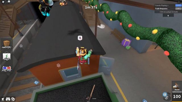 I got ALL CHRISTMAS 2021 GODLY weapons in MM2!! (Roblox Murder Mystery 2) смотреть онлайн