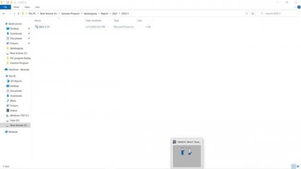 Excel report generating in TIA portal with VBscript.