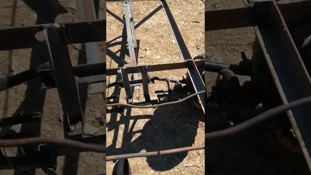 самодельный прицеп на минитрактор из задней подвески муравья смотреть онлайн