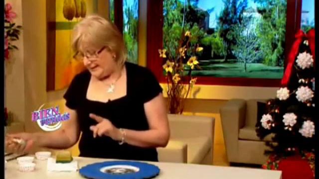 Plato con motivo navideño | Mónica Godfroit en Bienvenidas Tv смотреть онлайн