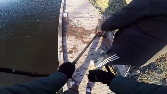 Ловля радужной форели. Платная рыбалка в подмосковье. Спортивно-рыболовная база «Парус" смотреть онлайн