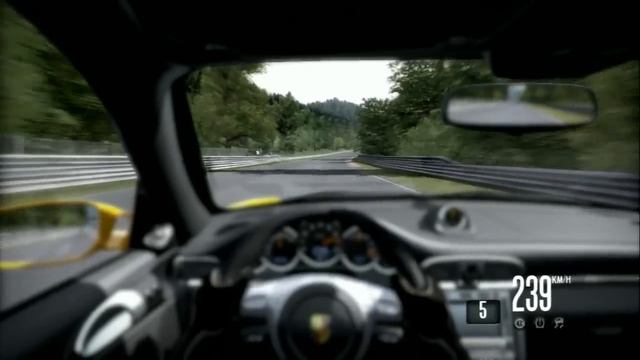 Porsche GT2 Nurburgring NFS Shift PS3. смотреть онлайн