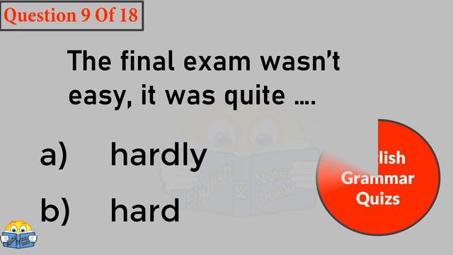 Improve Your English Grammar With Quiz 18/18 - Multilevel Grammar Focus ADJECTIVES and ADVERBS смотреть онлайн