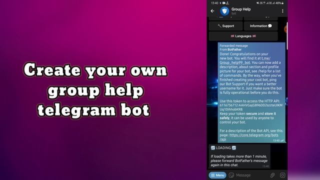 How to clone group help bot | Group help bot clone Telegram смотреть онлайн