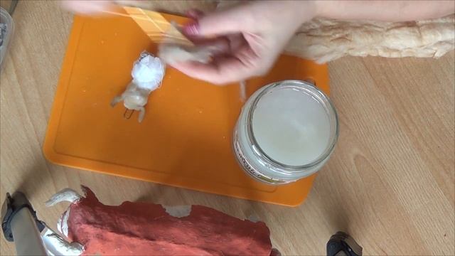 МК ватная игрушка бычок "Символ нового года" от Тимофеевой Марины смотреть онлайн