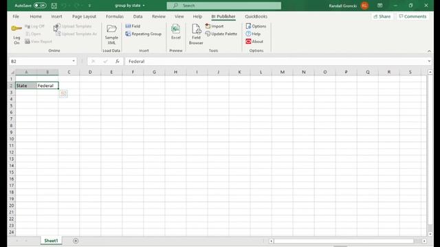 Create Excel Templates for BI Publisher смотреть онлайн