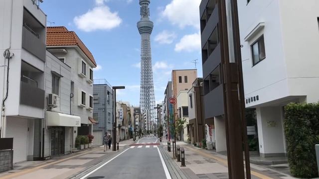 4K Tokyo Walks - Kinshicho Sta. To Tokyo Sky Tree Tower