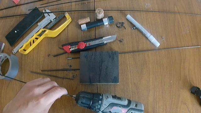 Мормышинг (первый опыт в изготовлении спиннинга) смотреть онлайн