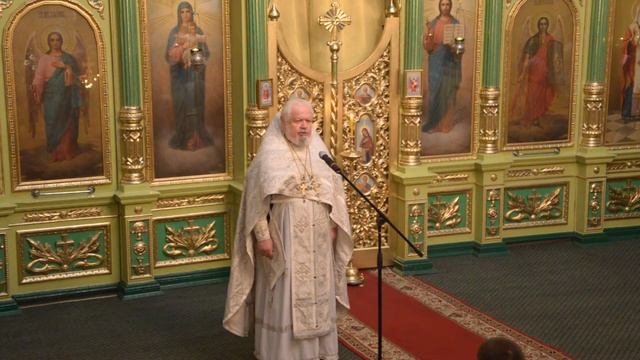Слово Настоятеля после Божественной Литургии 02.03.2014г. смотреть онлайн