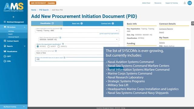 AMS Walk-through: The Executing Organization Capability смотреть онлайн