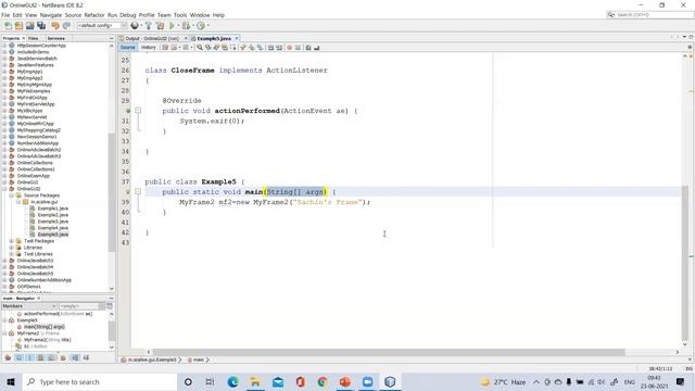 Java Project Lecture-4 | Java Event Handling: Fundamentals and Practical Implementation смотреть онлайн