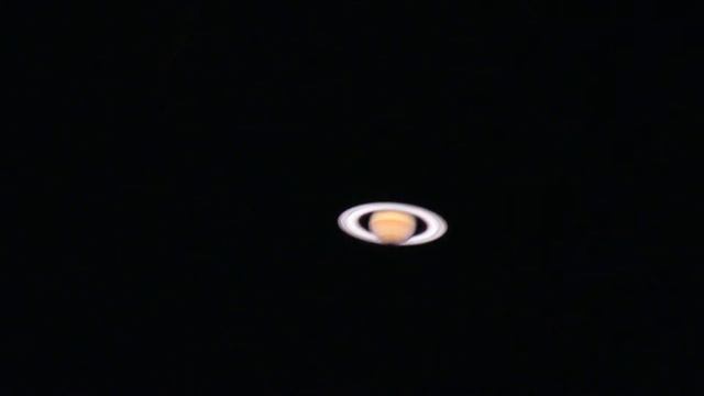 Clear night, clear view of Saturn through my Dobson Telescope смотреть онлайн