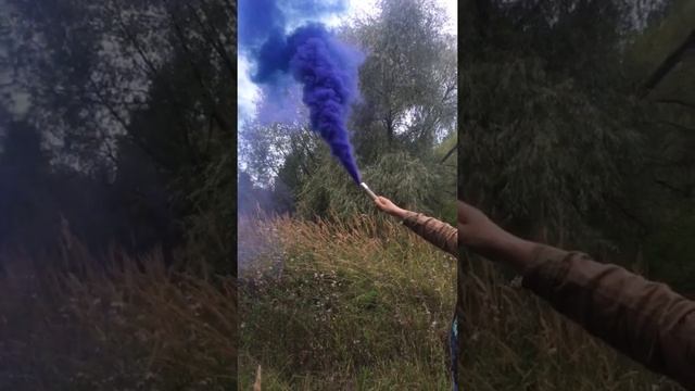 Самодельный цветной дым смотреть онлайн