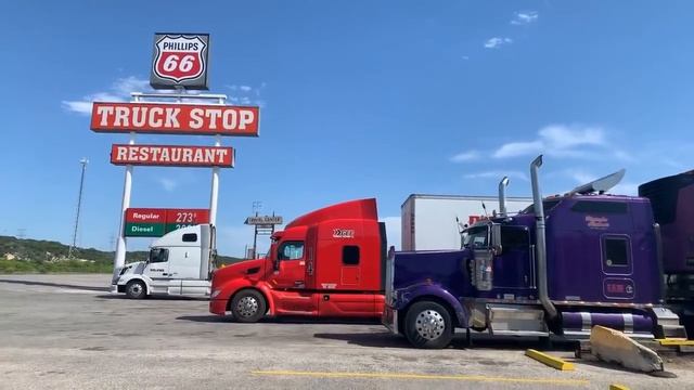 Осталось 60 миль до San Antonio Texas USA