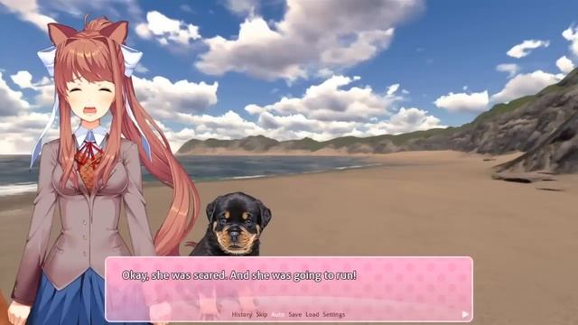 Neko Monika At The Beach смотреть онлайн