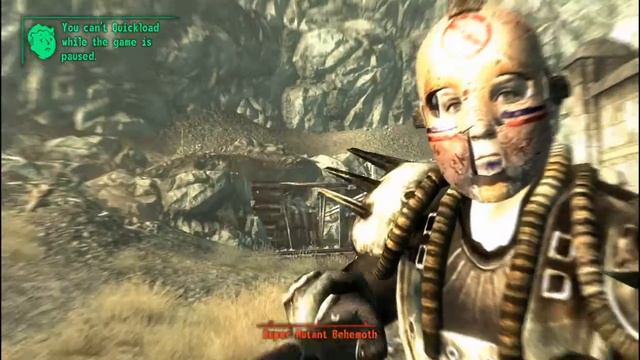Fallout 3 BB Gun VS Super Mutant Behemoth смотреть онлайн