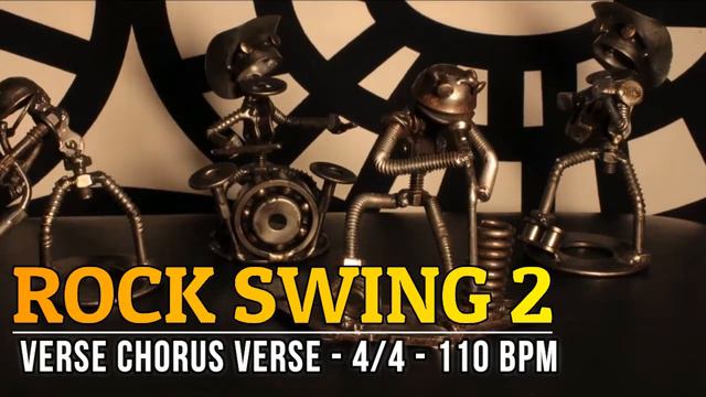 110 BPM - Rock Swing 2 - 4/4 Drum Track - Metronome - Drum Beat смотреть онлайн