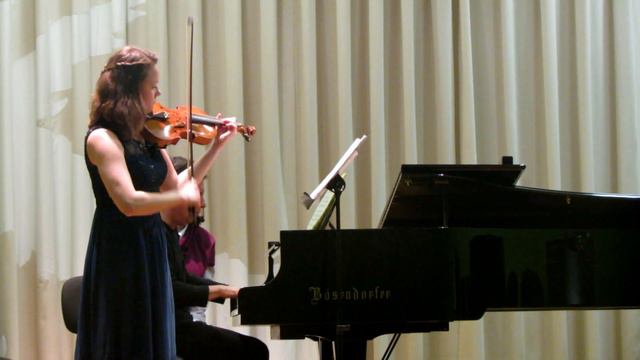 F. Poulenc Violin Sonata (1. Allegro Con Fuoco) | Olesya Stankevych