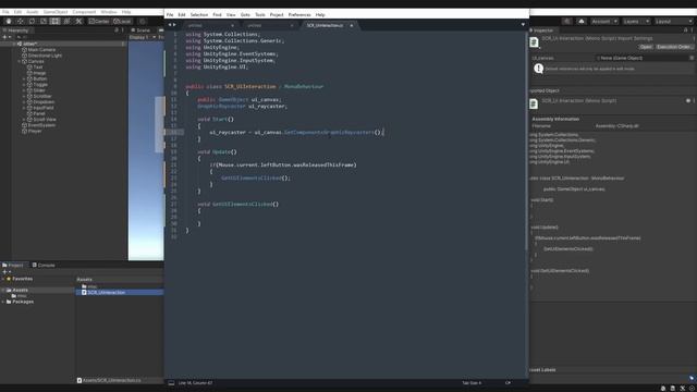 Unity C# - How to get the UI elements clicked (new input system) смотреть онлайн