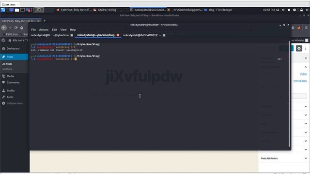 TryHackMe: Blog (Wordpress 5.0 CVE-2019-8943) смотреть онлайн