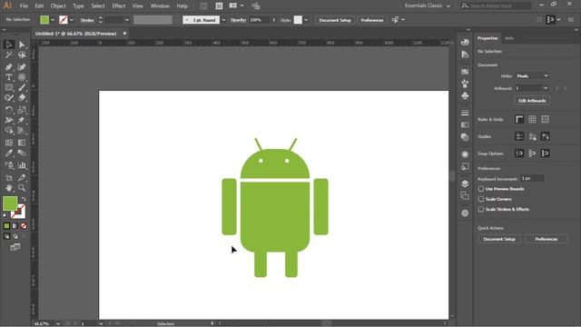 #Ai-09 Drawing with Different Shape Tools in adobe Illustrator in HINDI Class смотреть онлайн