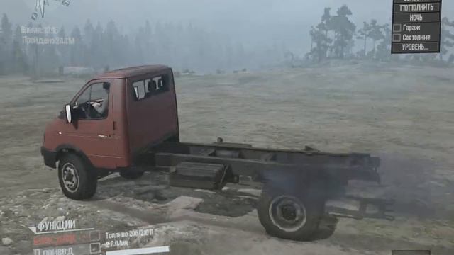 Газ-Валдай 4х4 тест для MudRunner смотреть онлайн