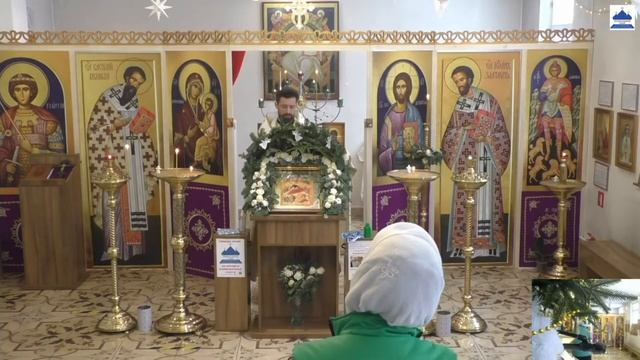 Проповедь. Литургия. 09.01.2021 сб смотреть онлайн