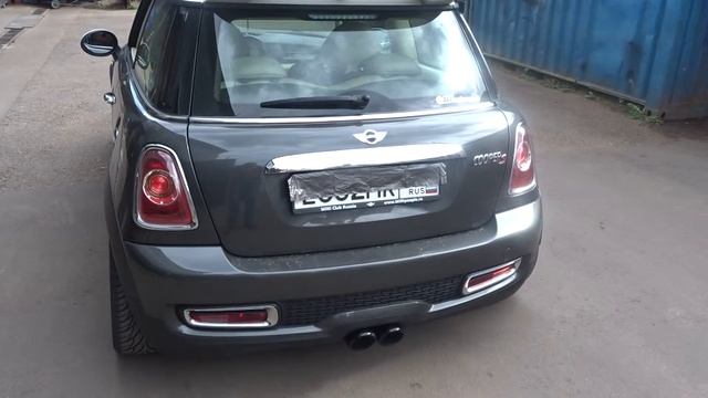 Спортивный глушитель на Mini Copper S (+ насадки на глушитель)