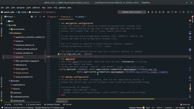11.Ruby on Rails 6.* - Урок 11. Аутентификация через социальные сети. OAUTH. Часть 1. смотреть онлайн