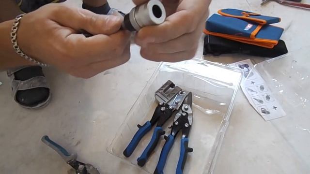 Купили просекатель для профилей фирмы DEXTER. Мини-обзор. смотреть онлайн