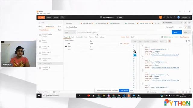 API's for beginners using Postman | Ali Mustufa Shaikh| The Python week | Day - 6 смотреть онлайн