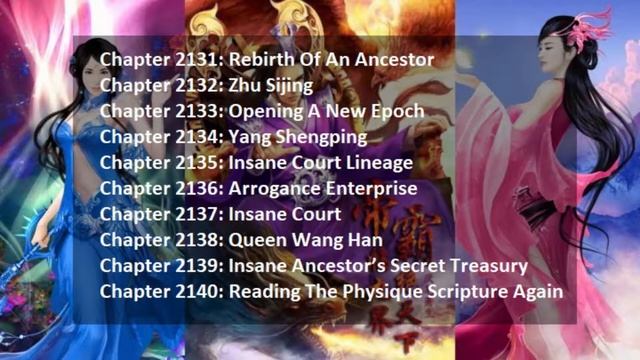 Chapters 2131-2140 Emperor’s Domination Audiobook