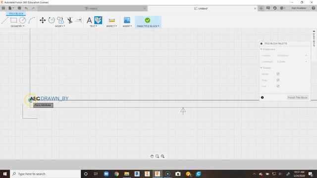 Creating a Drawing Template in Fusion360 смотреть онлайн