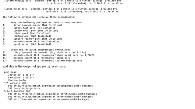 Unix & Linux: APT holds broken install смотреть онлайн