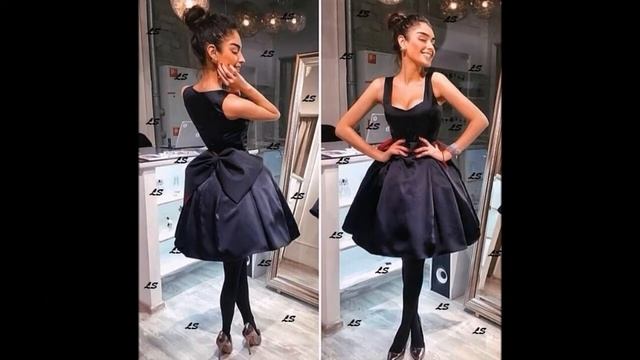 Платье с пышной юбкой – тенденции 50-х снова в моде смотреть онлайн